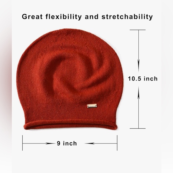 Jaxmonoy Orange Beanie - Picture 4 of 6